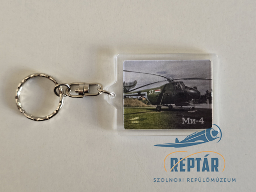 RepTár műanyag szögletes kulcstartó-többféle mintában